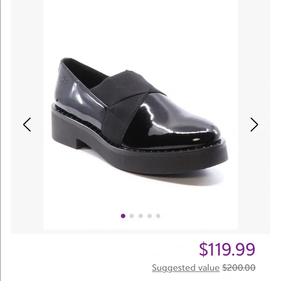 BOS & Co studded patent leather loafer / oxford 39 us8 - Picture 15 of 15